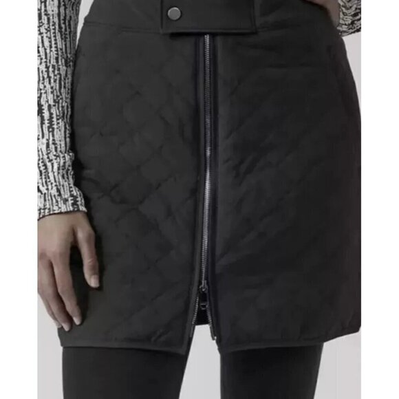 Athleta Apres Ski Skirt Black Size 6 - Picture 2 of 12